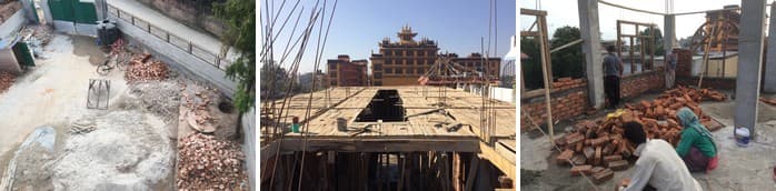 Building the new home