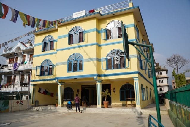 Tiom Laura Marinka Home, het kinderhuis in Kathmandu